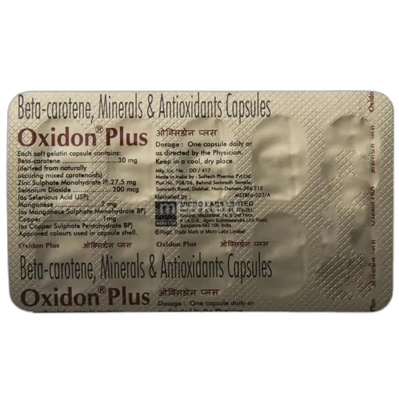 oxidon plus capsule 10's